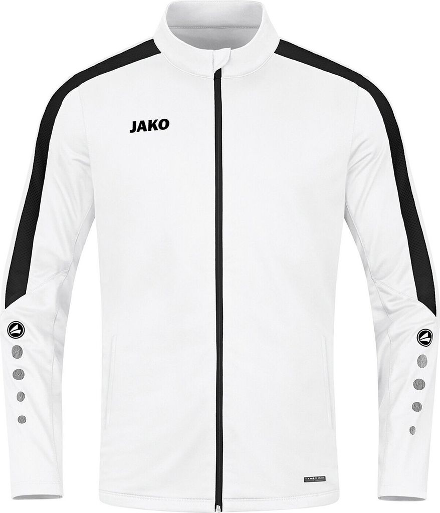 JAKO Polyesterjacke Power WEIß WEIß 116
