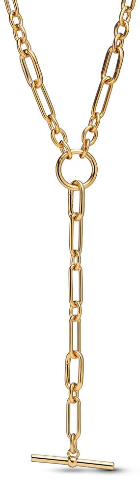 Pandora Me Gliederhalskette Damen Y-Form 14K Vergoldet 45 Produktbild 