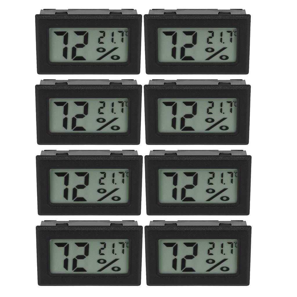 8x Thermometer Hygrometer Luftfeuchtigkeit