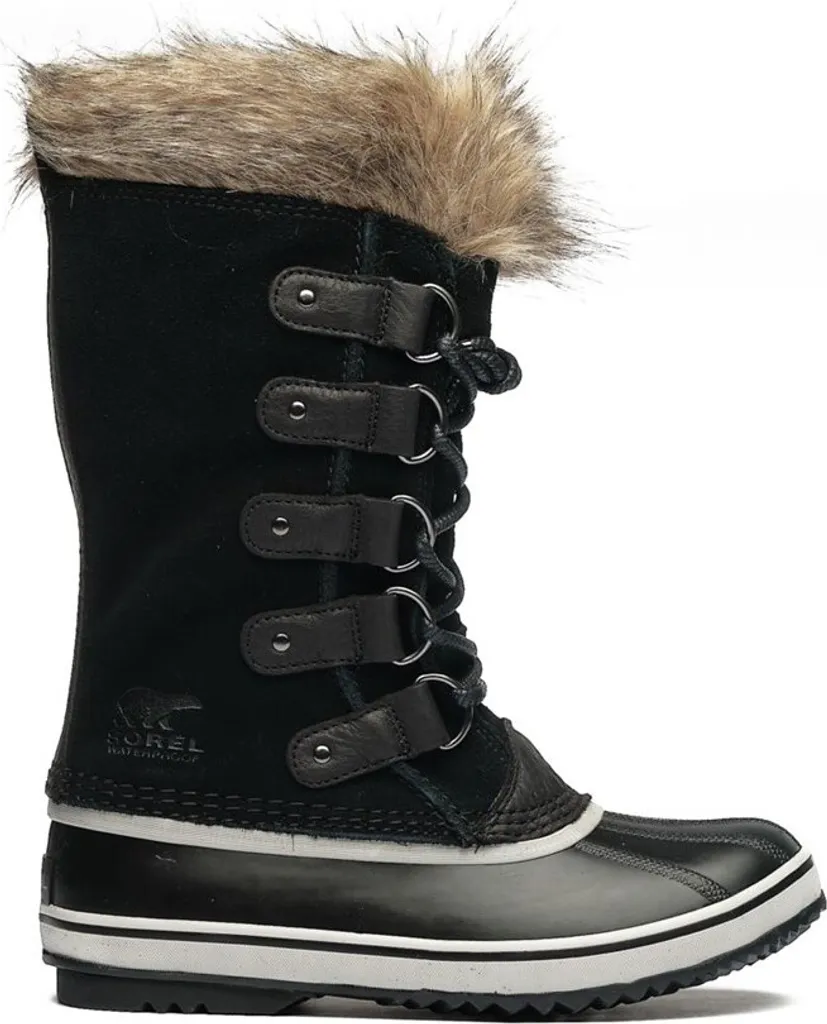 Bottes d'hiver Sorel 37 pour Marche sur Neige et Pluie en Cuir Noir