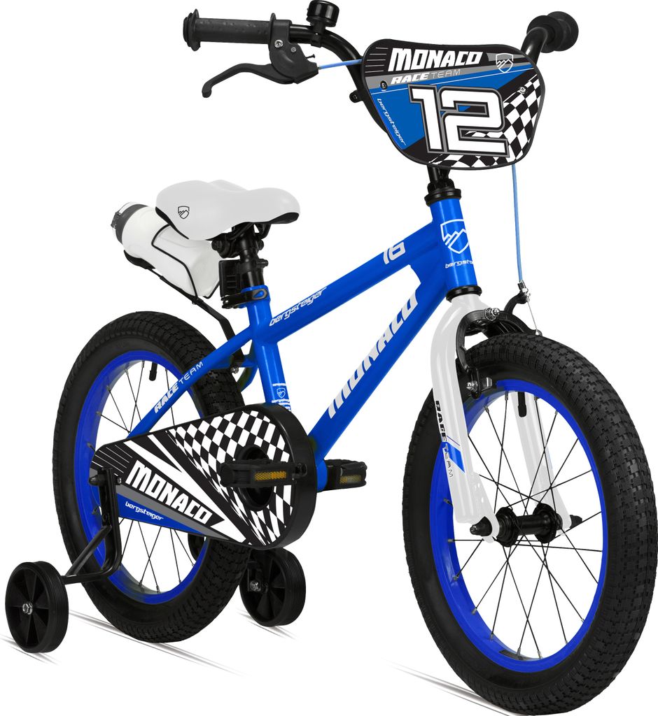 Bergsteiger Monaco 12 Zoll Kinderfahrrad, geeignet für 3 Produktbild 