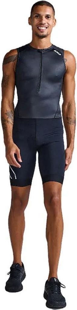 2xu Core ärmelloser Triathlonanzug Schwarz L Mann Schwarz L
