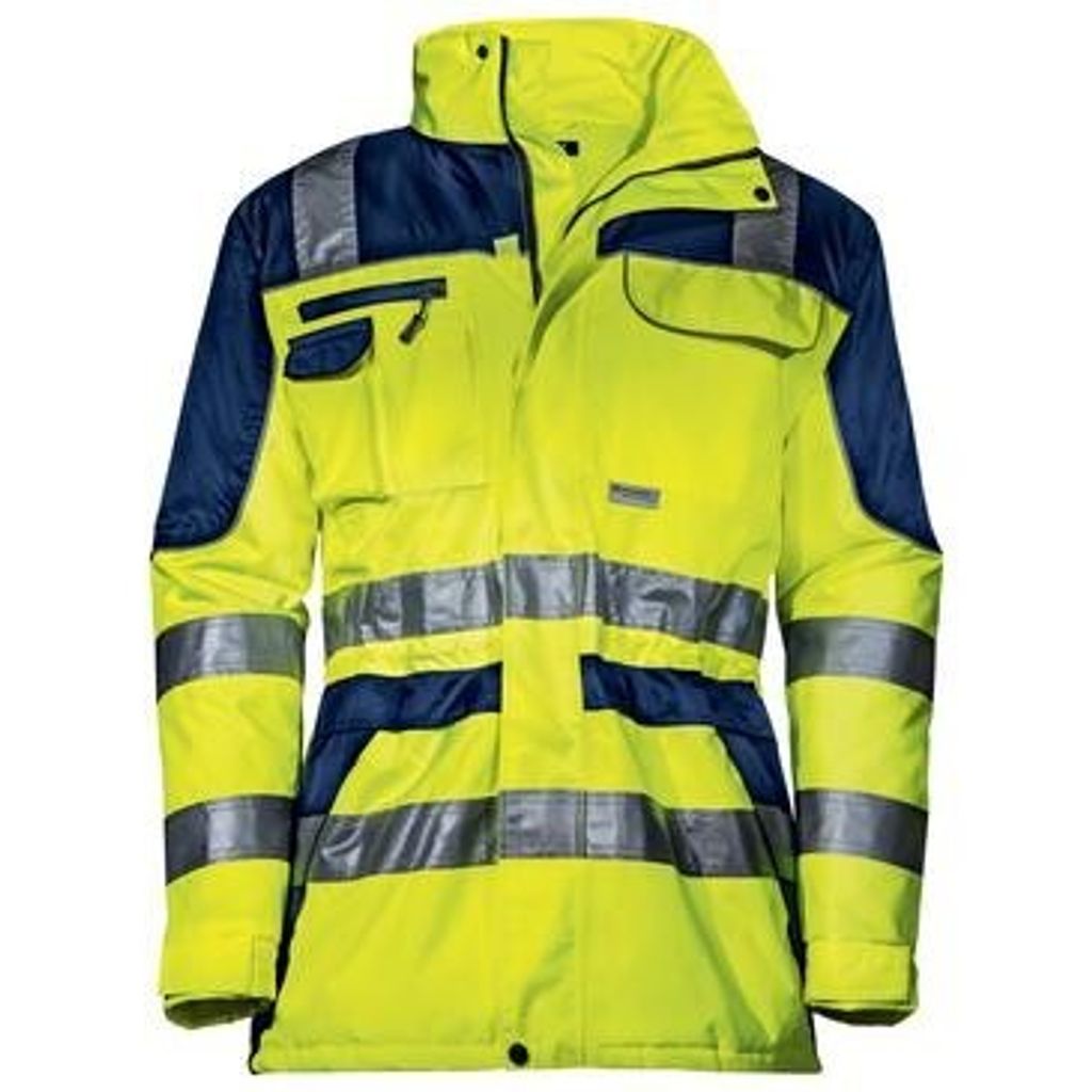 uvex Wetterjacke protection flash gelb, warngelb Gr. L