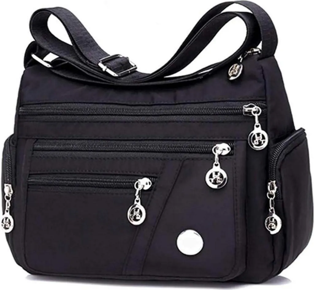 Sac à dos ordinateur noir Oxford pour le travail et les études - 20L
