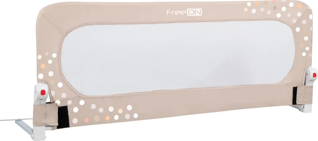 FreeON Barrière de lit Polka Dots - Protection antichute enfant 135 cm