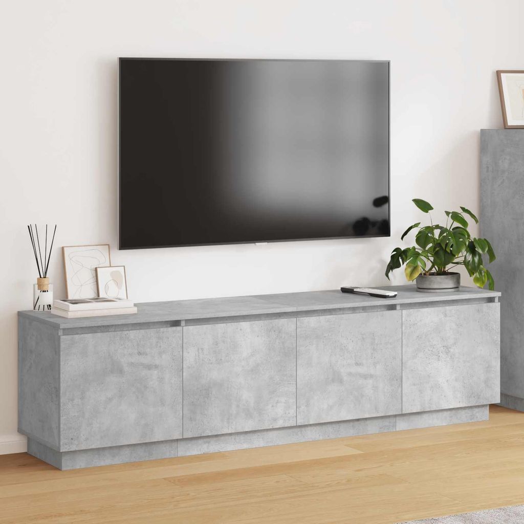Maison Exclusive - TV-Schränk Beton Grau 180 x 38 x 49 cm Holzwerkstoff