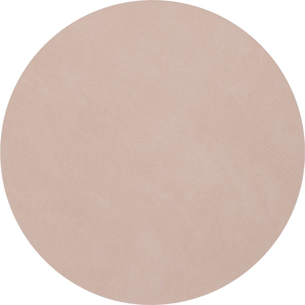 LIND DNA Nupo Tischset Circle S clay brown 24cm