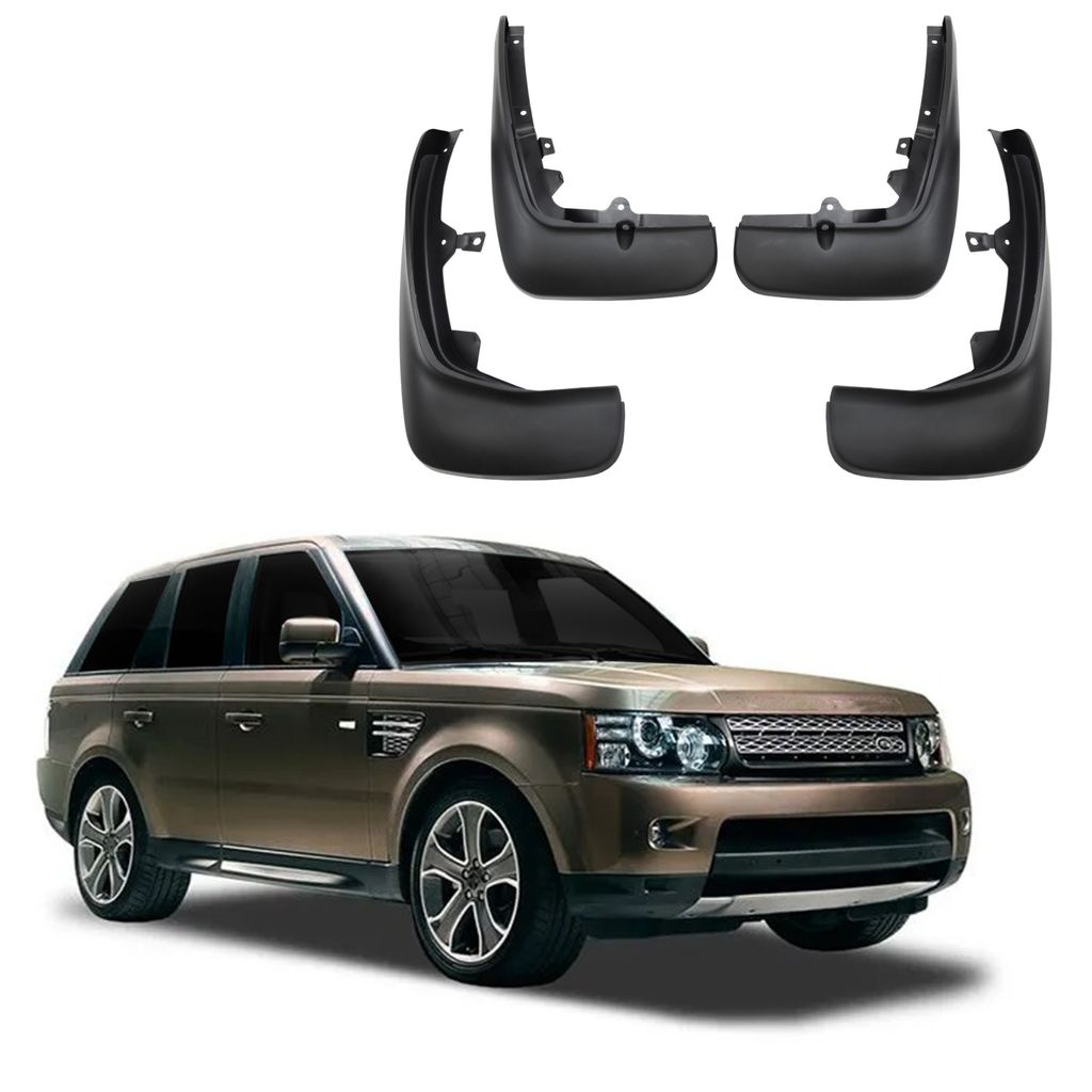 Bavettes Garde-Boue Jeu De 4 Pcs Pour Land Rover Range Image du produit 