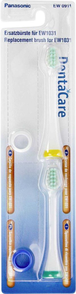 Panasonic EW 0911W835 2 spazzolini di ricambio per Immagine del prodotto 