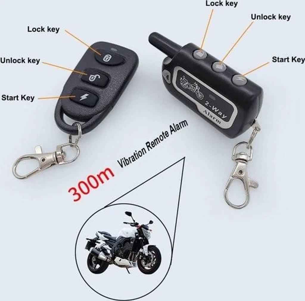 Antivol Électronique pour Scooters et Vélos Électriques avec Vibreur