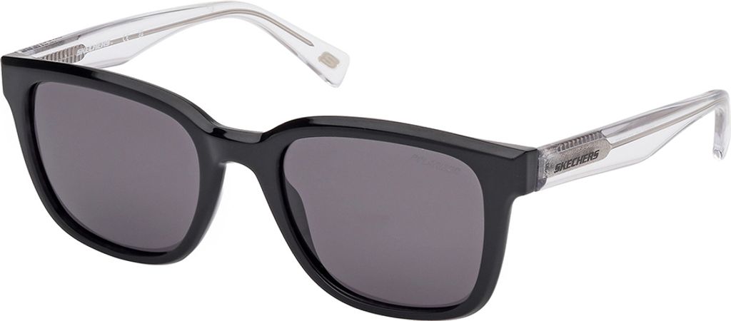 Skechers Se00044 Polarisierte Sonnenbrille Schwarz Mann Schwarz One Size