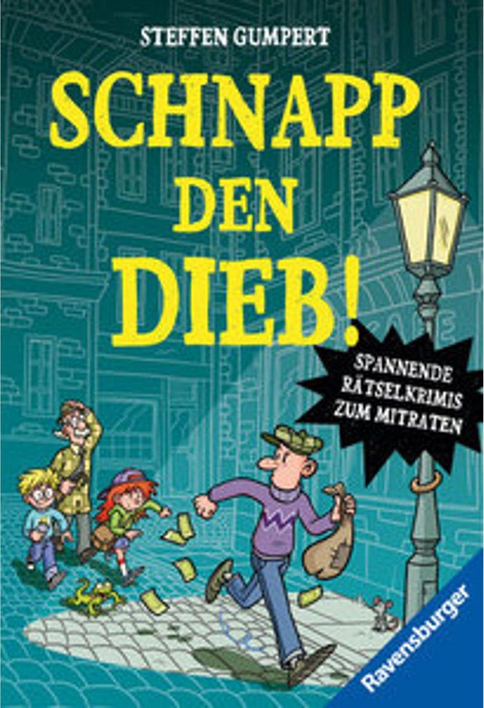 Schnapp den Dieb! Spannende Rätselkrimis zum Mitraten Immagine del prodotto 