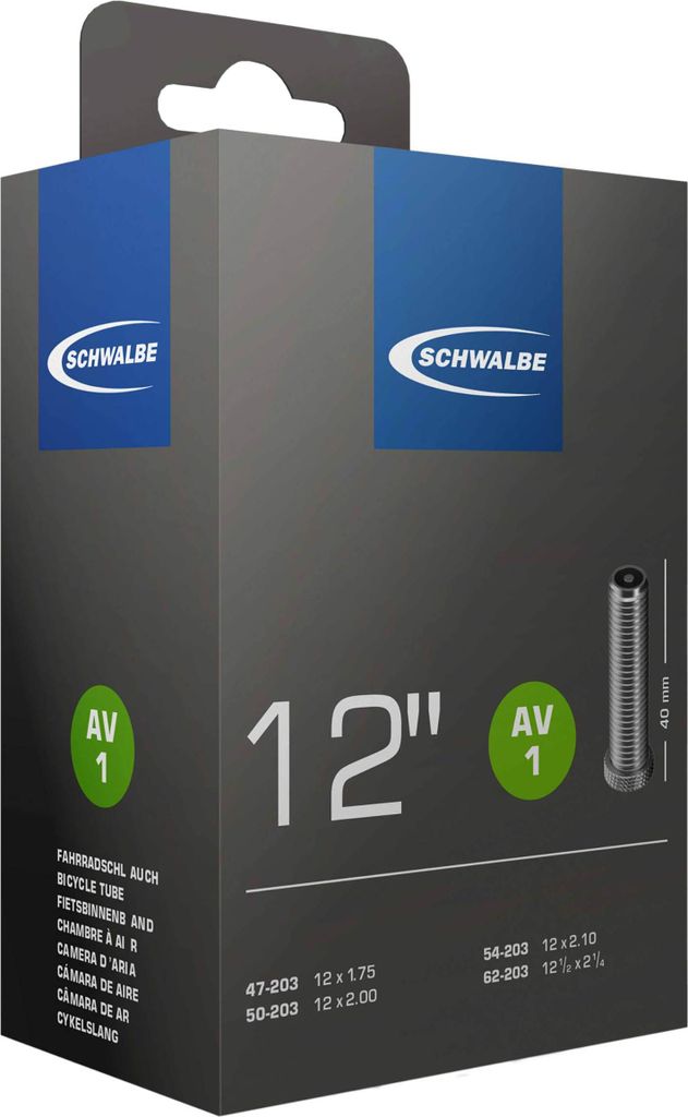 SCHWALBE Schlauch "Nr. 1B", 12" 28-203 12 x 1 1/8 Image du produit 
