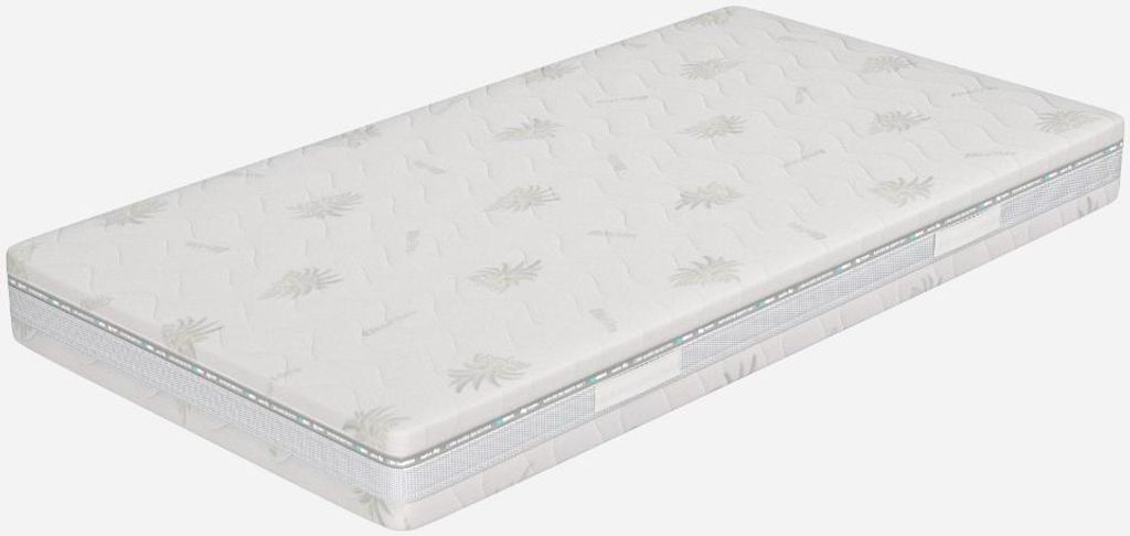 Matratze Memory Schaum Abnehmbar 80x200, 25 cm Hoch - 100% Aloe Vera | Evolution