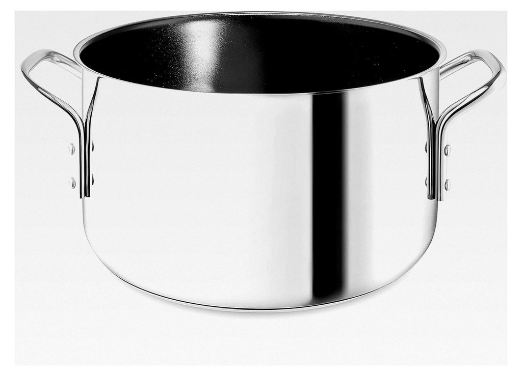 Eva Trio | Edelstahltopf 3,6 l 20 cm mit Keramik Slip-Let Antihaftbeschichtung | Ideal für das tägliche Kochen