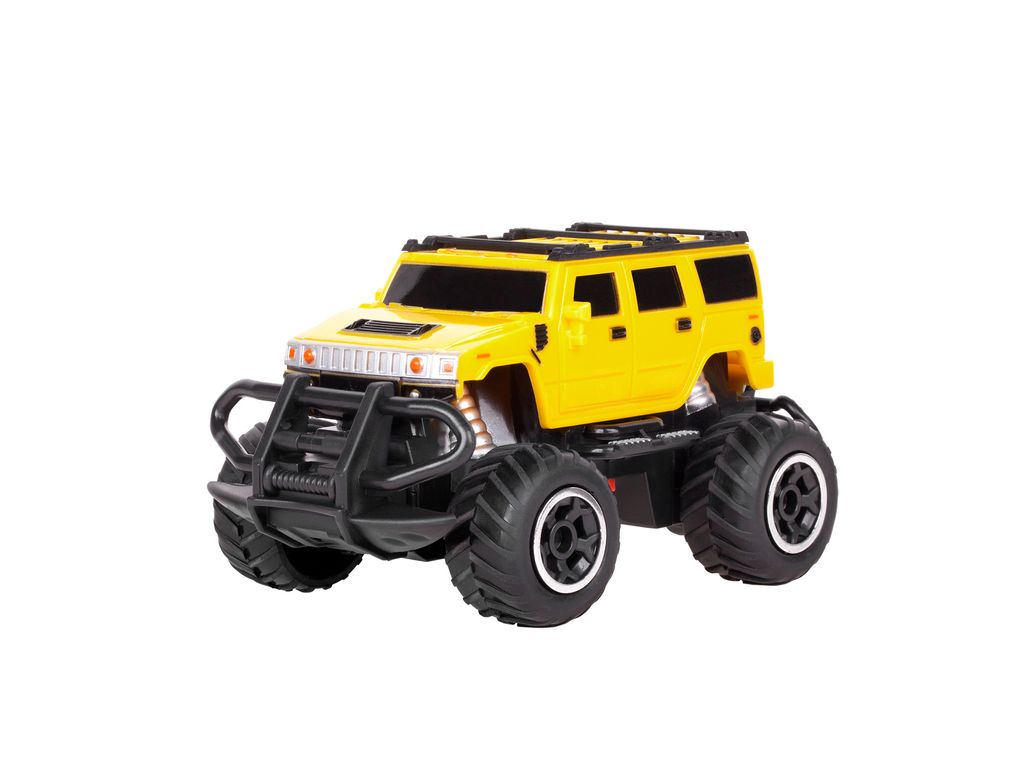 Quer RC-Auto Ferngesteuertes Auto Off-Road Fahrzeug mit Fernbedienung Monster Truck Racing 27 MHz 1:43 bis 10 km/h (SUV)