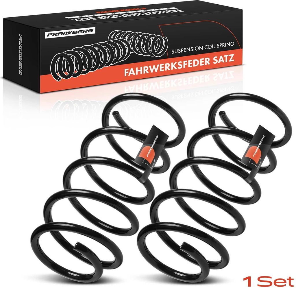 Frankberg 2x Fahrwerksfeder Vorderachse für Opel Omega B V94 Omega B Caravan 2000-2003