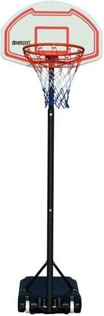 Devessport Verstellbarer Basketballkorb Schwarz 210 cm Schwarz 210 cm