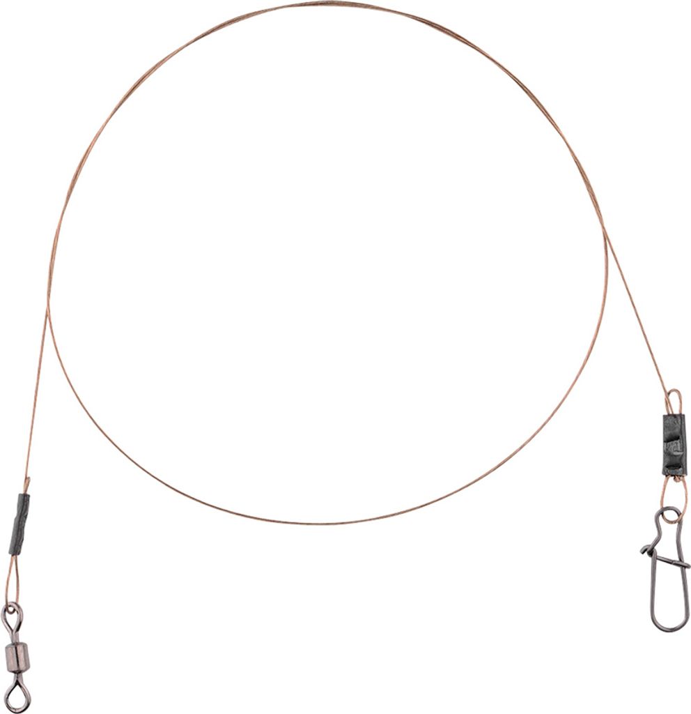 Spro Pike Fighter Fine Leader 1x19 - 2 Stahlvorfächer, Länge / Tragkraft:25cm - 10.0kg