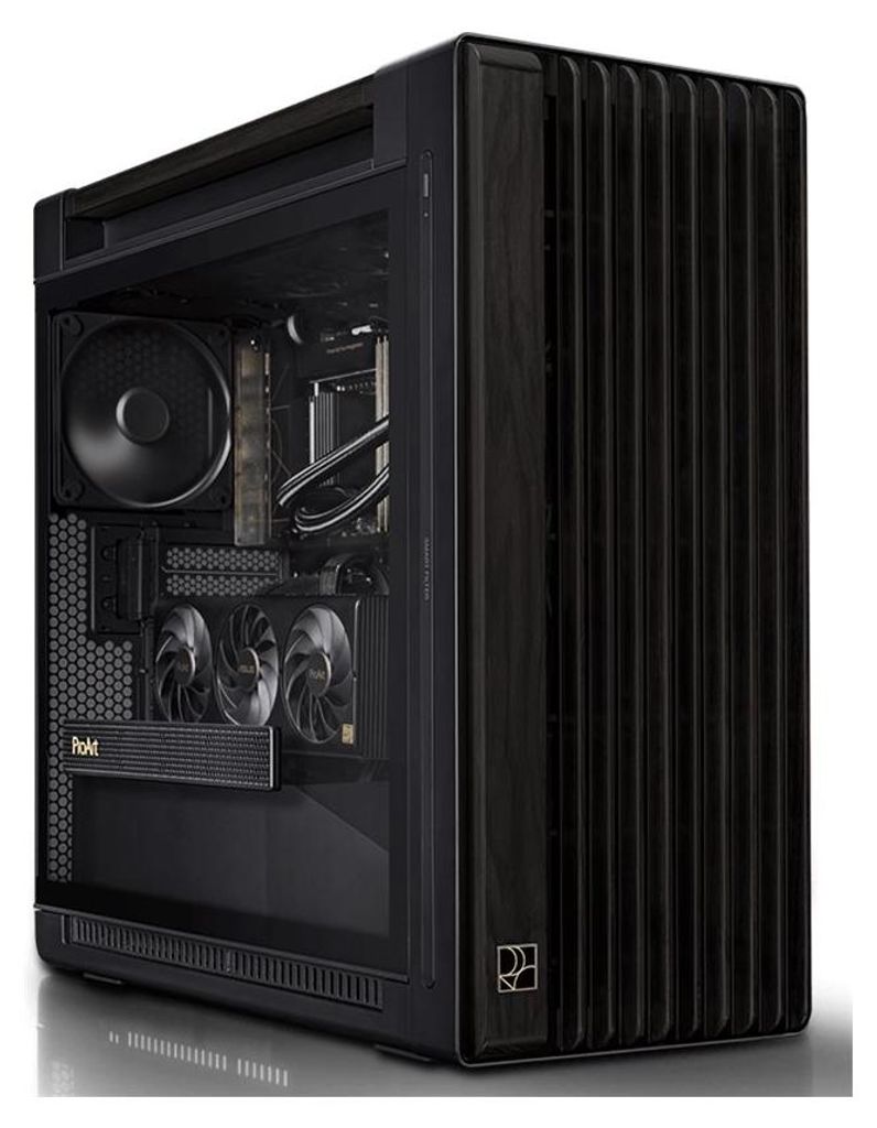 ASUS ProArt PA602 Wood Edition Midi Tower Black Image du produit 