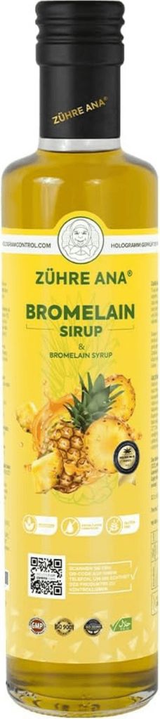 Zühre Ana | Bromelain Sirup - Ananas- extrakt 250ml Produktbild 