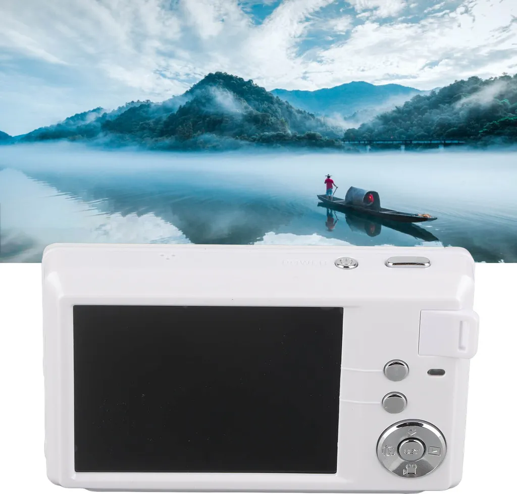 Appareil photo 4K 48 MP zoom 16X avec anti-tremblement et port Type C