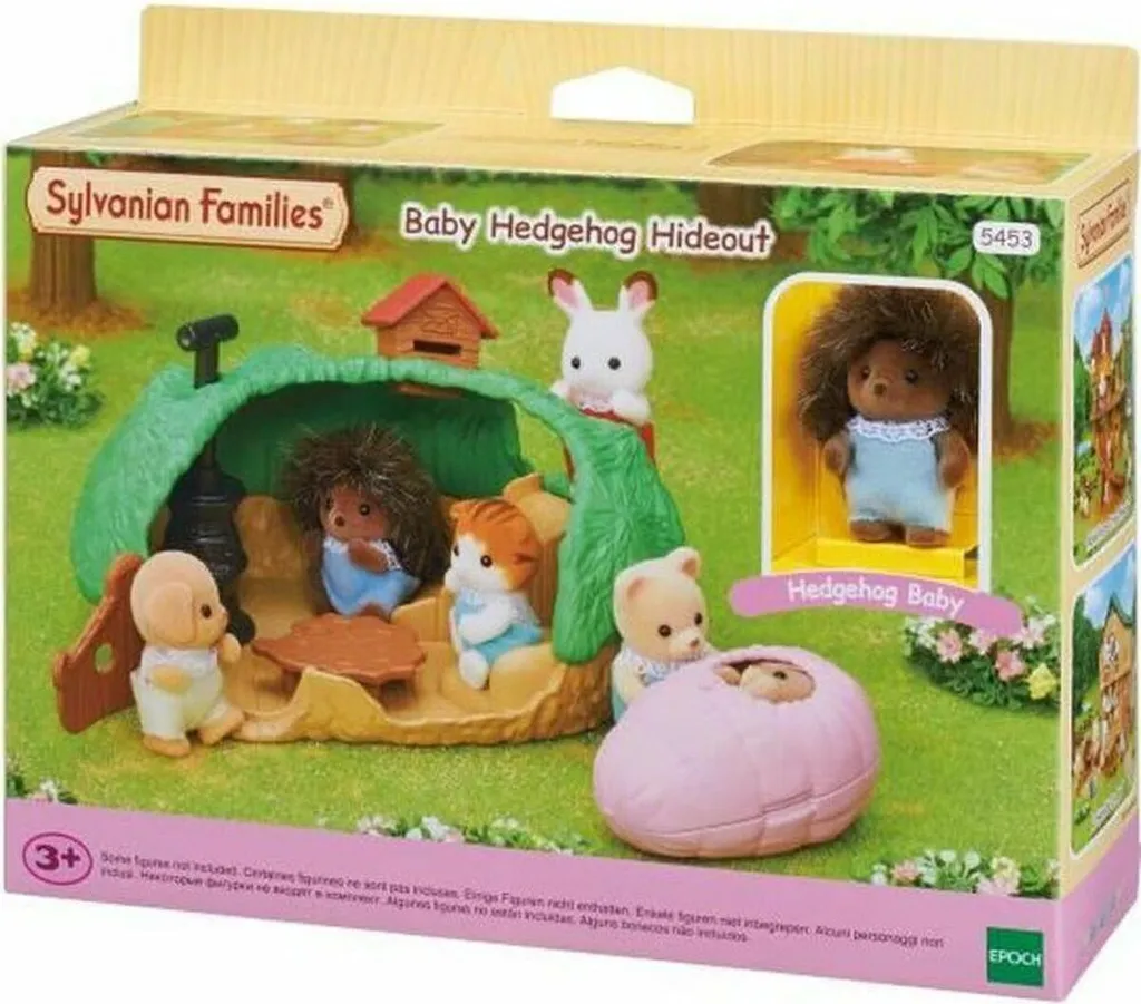 Maison de Poupée Sylvanian Families La Cachette des Bébés avec 6 Pièces