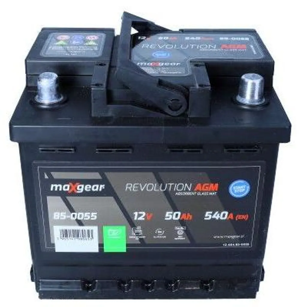 Batterie de démarrage MAXGEAR 12V 50Ah 400A - Haute Performance - 2