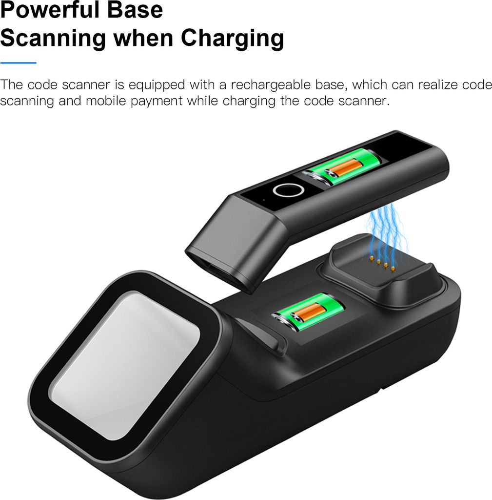 3-in-1-Barcode-Scanner Handheld 1D / 2D / Produktbild 9