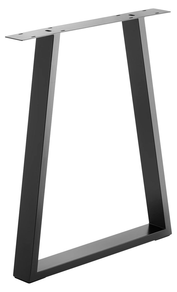 SOTECH Tischgestell V-FRAME 710 x 580 mm – schwarz, Stahl