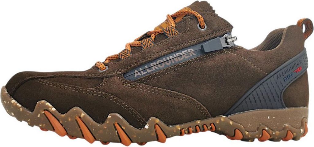 Allrounder by Mephisto Nizar-Tex sportlicher Schnürer Braun Produktbild 