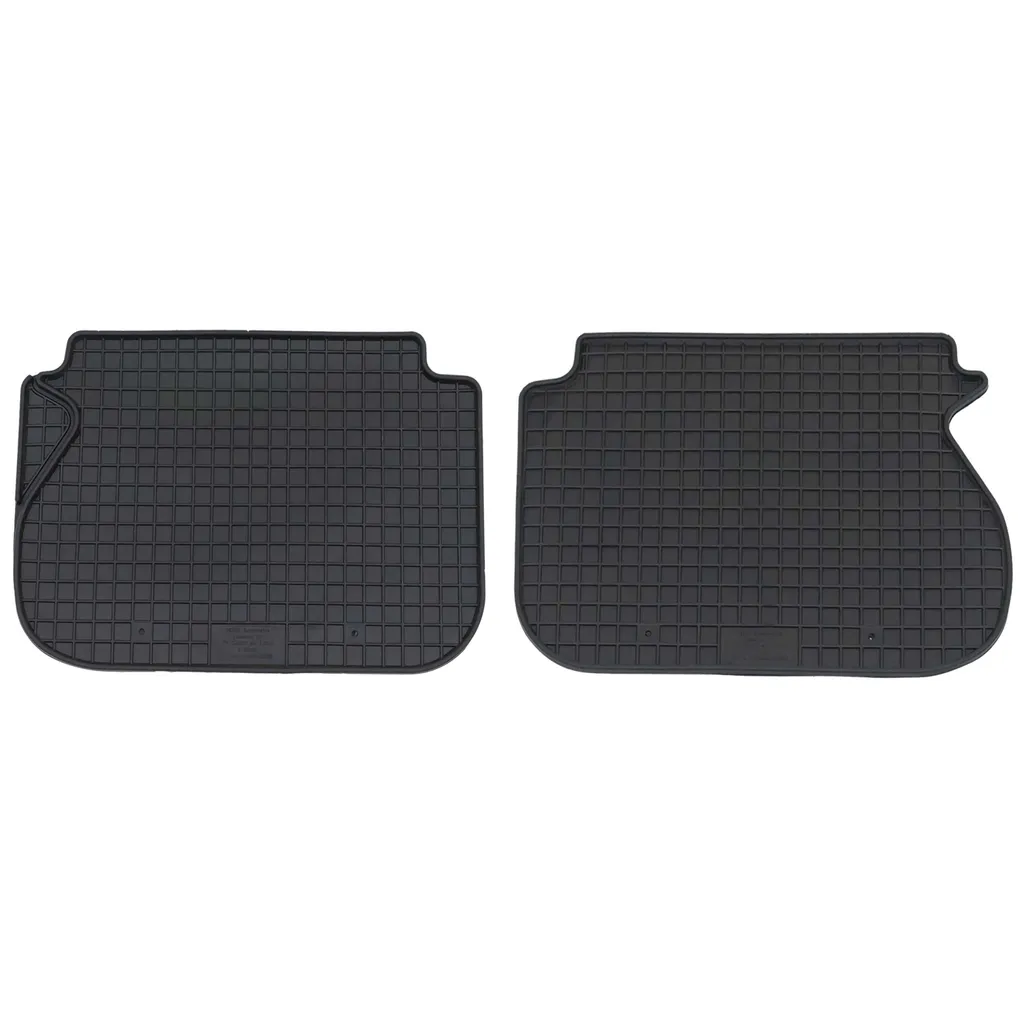 Set Tappeti Postiori Gomma PETEX VW Caddy Life 2004+ | Massima Resistenza