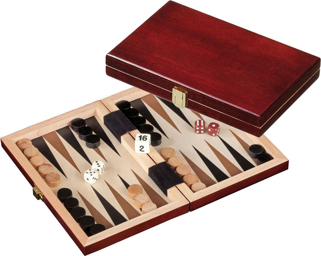 Philos 1100 - Scacchiere da backgammon, versione mini, Immagine del prodotto 
