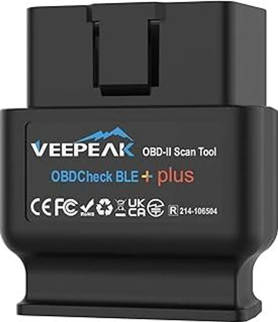 Veepeak OBDCheck BLE+ Scanner Bluetooth OBD2 per iOS e Android - Auto Diagnosi