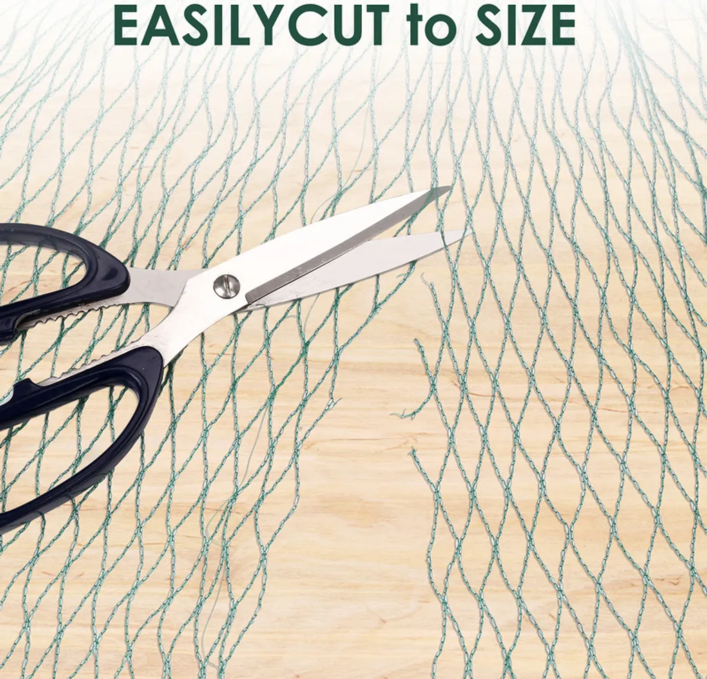 Jopassy Rete Protezione Uccelli 2x10m | Maglia 20mm Anti-Strappo