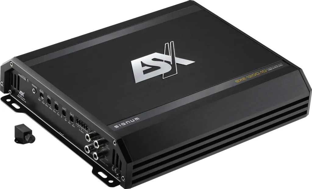 Amplificateur Subwoofer ESX SXE1200.1D pour une Sonorisation Puissante