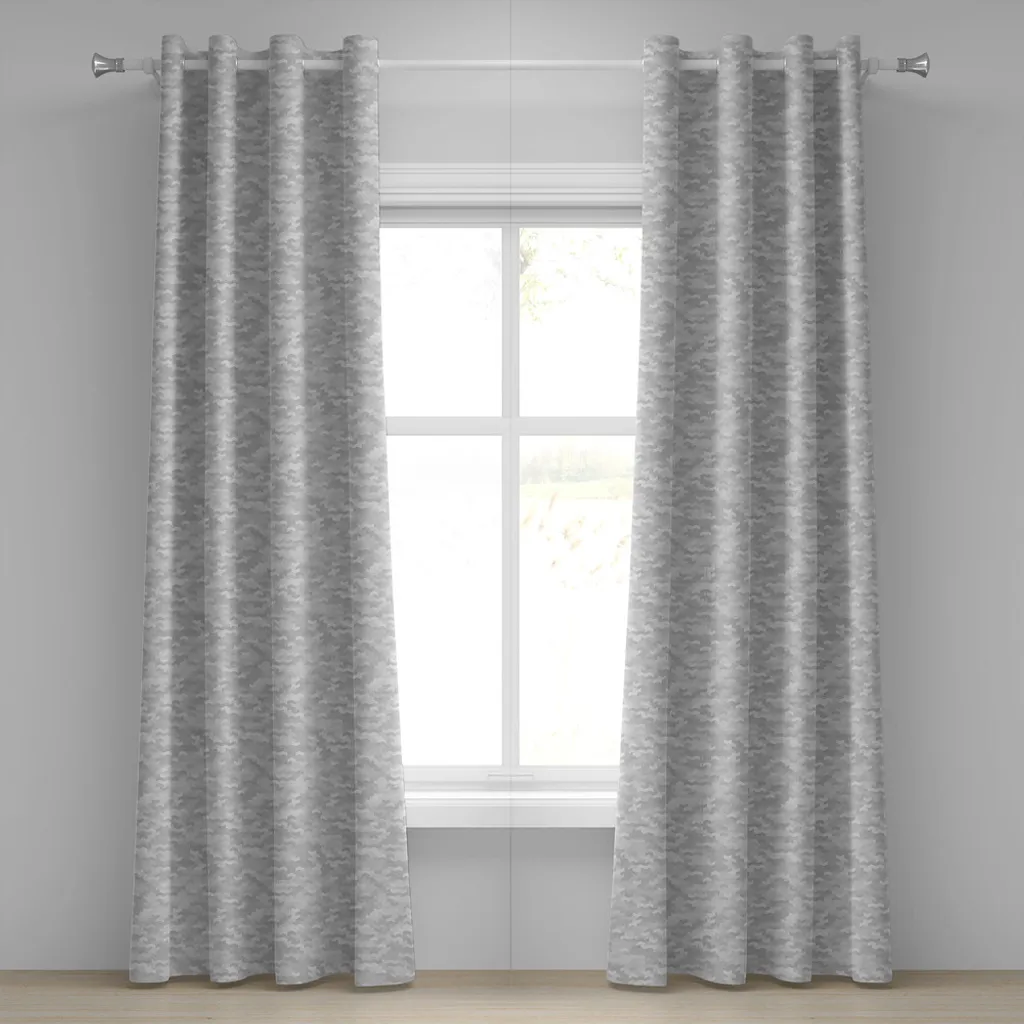 Hachette Tende Oscuranti Termiche Con Occhielli – Grigio Argento, 116,8x182,9 Cm, Coppia Con Fermatenda, Tripla Trama, Isolanti