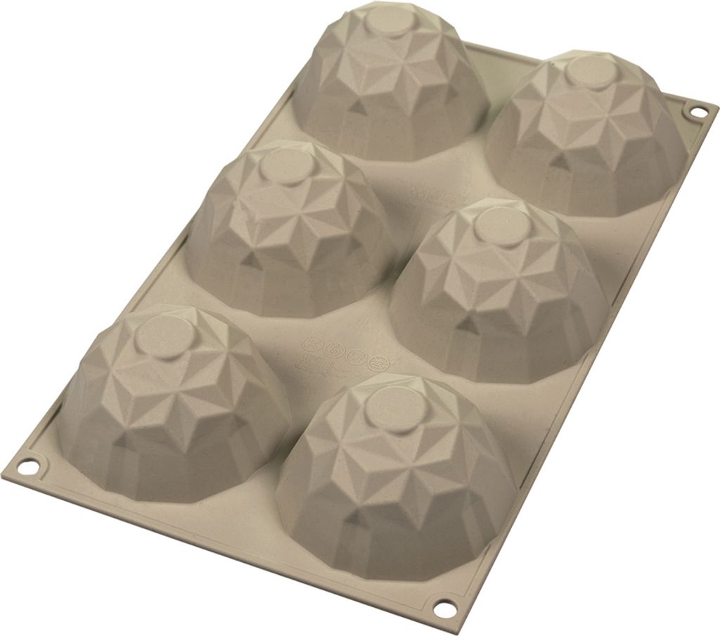 Silikonform für Monoporation MINI GEMMA SILIKOMART