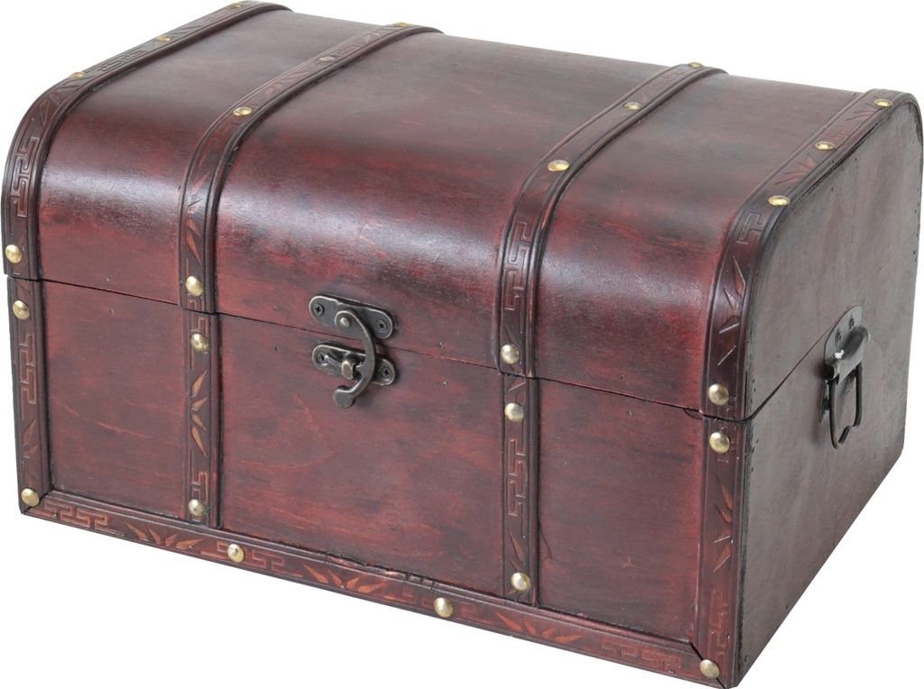 HMF 6406-135 Schatztruhe aus Holz, Portugal, | Kaufland.de