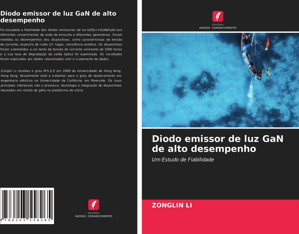Diodo emissor de luz GaN de alto desempenho