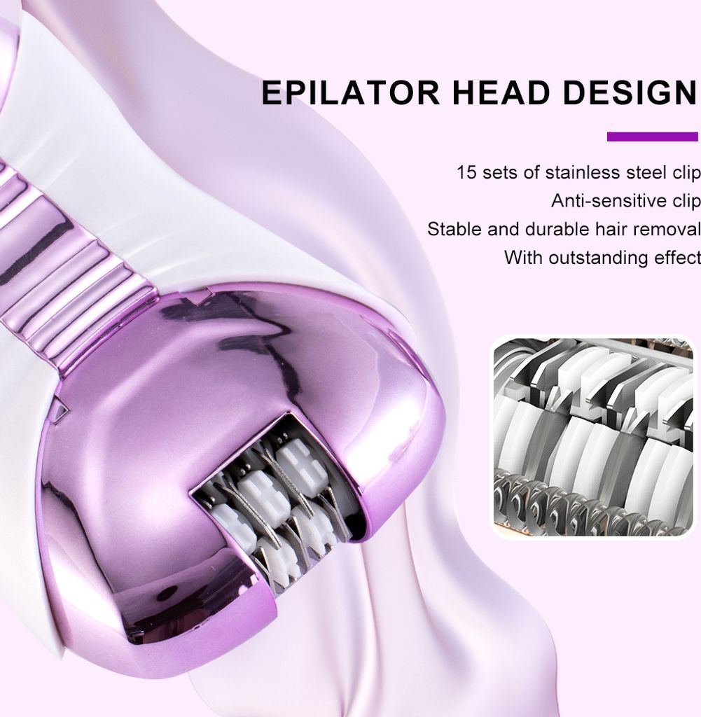 SURKER 3 in 1 Damen-Epilierer Rasierer für Produktbild 5