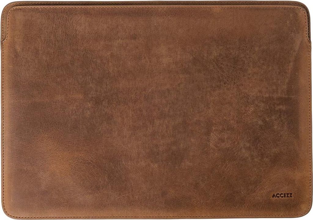 Accezz Leather Laptop sleeve for the Apple MacBook 15 inch Image du produit 