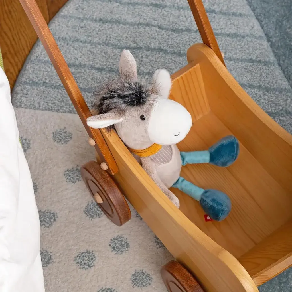 Doudou âne sigikid lavable et sûr pour éviter les allergies de bébé - 6