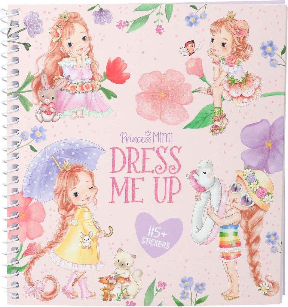 Depesche 13577 Princess Mimi Dress Me Up mit 24 Seiten zum Image du produit 