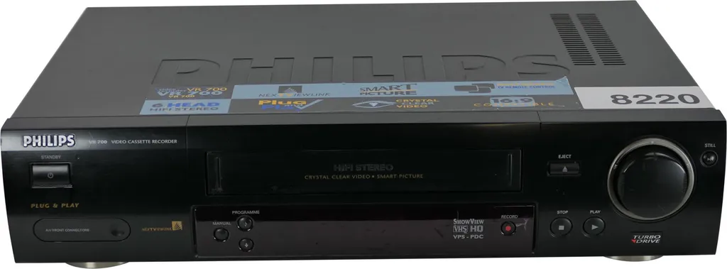 Magnétoscope Philips VR700/02 pour Numérisation et Lecture de VHS