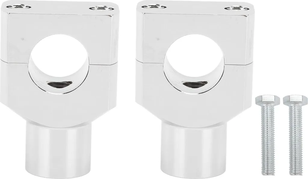 Fixation guidon 25mm pour moto électrique, support argenté multi-usage