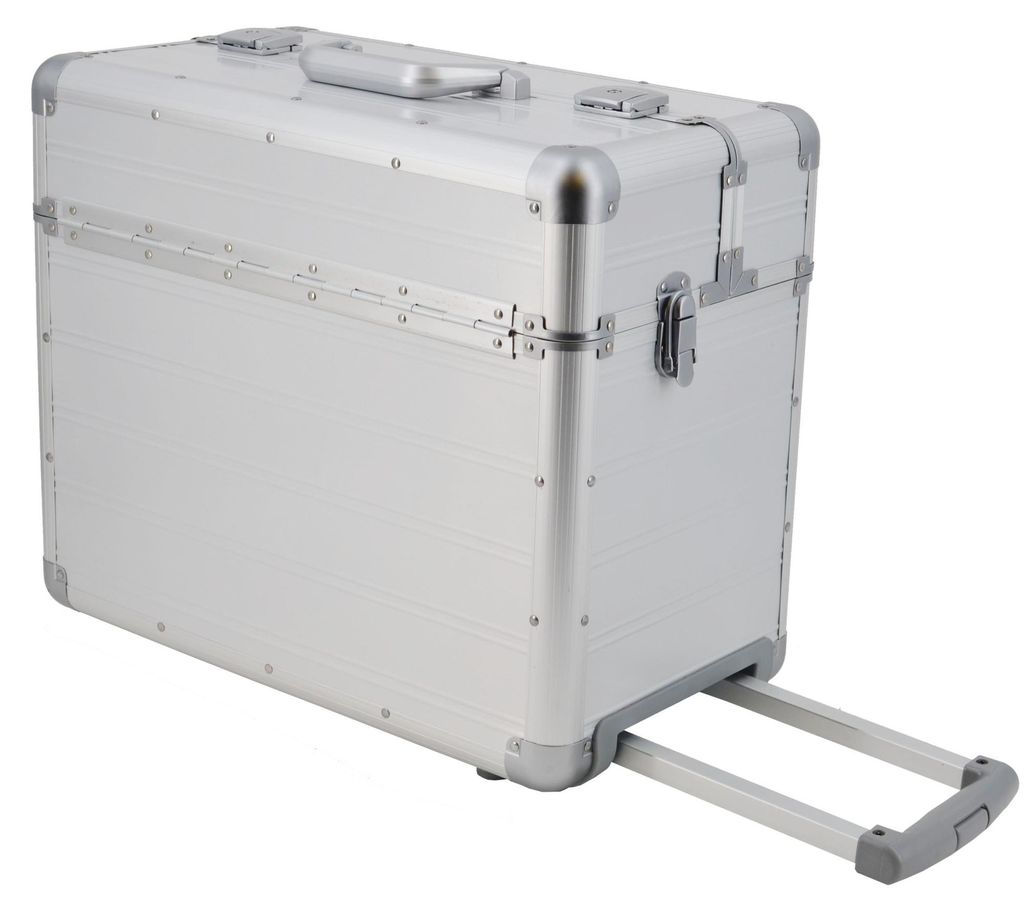 Sonovo Pilotenkoffer XXL Excelsior Aluminium silber ca. 50 Produktbild 