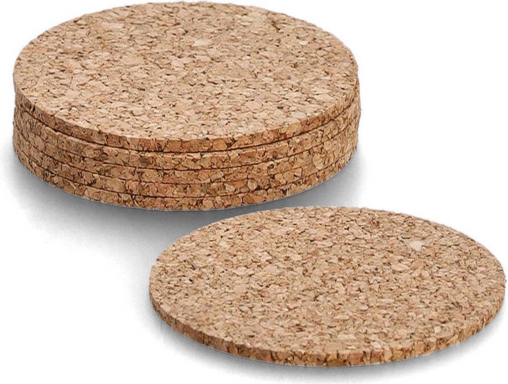ZELLER Podtácky korek sada 6ks, průměr 9,5cm Obrázek produktu 