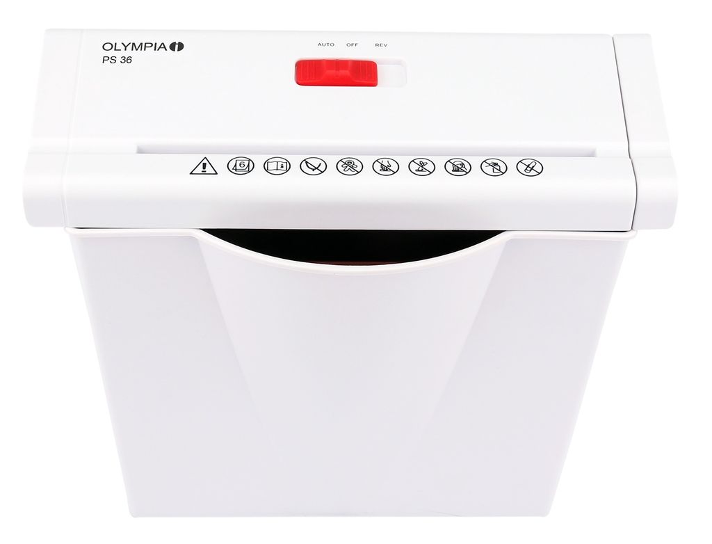 Olympia Aktenvernichter PS 36 weiss Produktbild 4