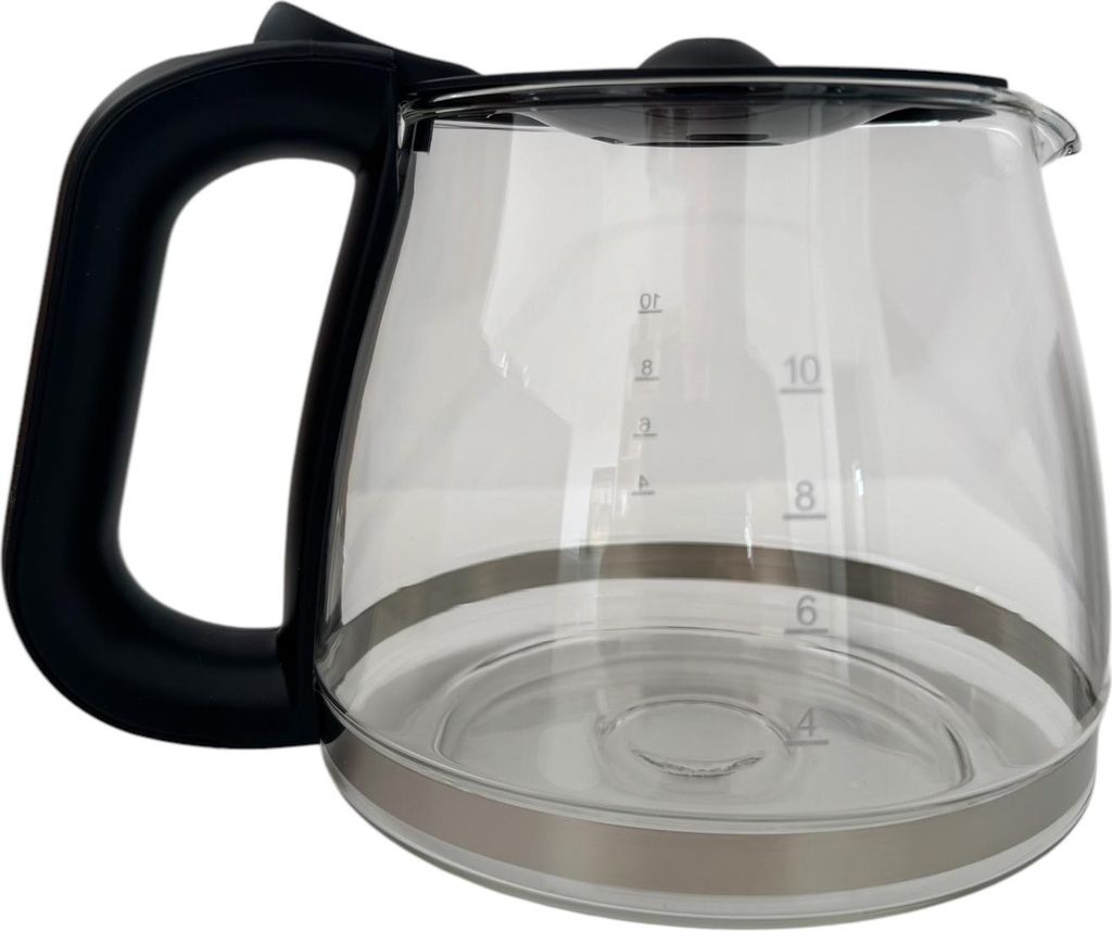 SEB Tefal Kaffeekanne Glaskanne mit Deckel schwarz für WMF Produktbild 